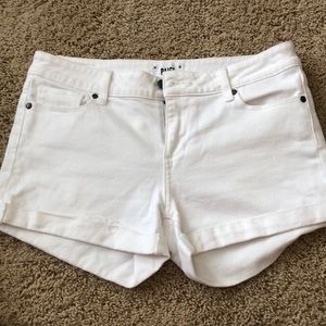 Paige white shorts